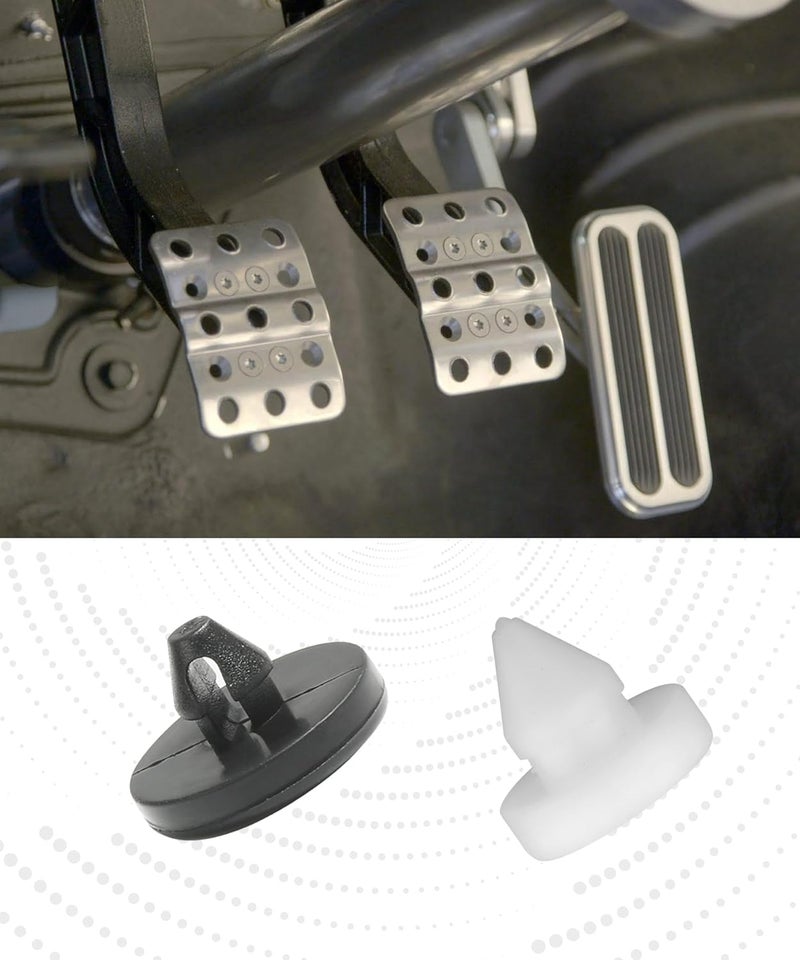UBOG 8PCS Brake Light Switch Stopper,Car Accessories Brake Switch Stopper,Automotive Clutch Pedal Stopper,Rubber Brake Pedal Stop Pad,Brake Pedal Stopper,Replace OEM 46505-SA5-000,90541-06036 - Image 3